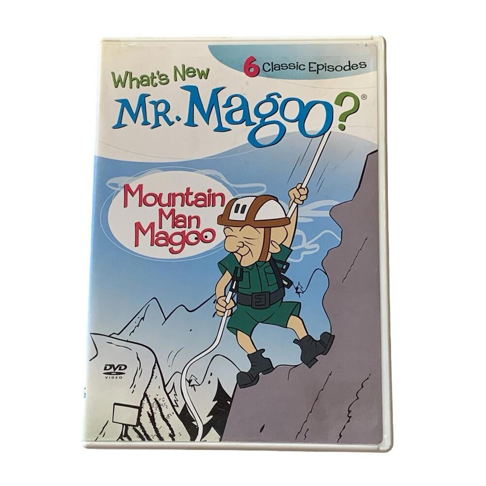 What’s New Mr. Magoo? Mountain Man Magoo DVD 6 Classic Episodes NR Sony